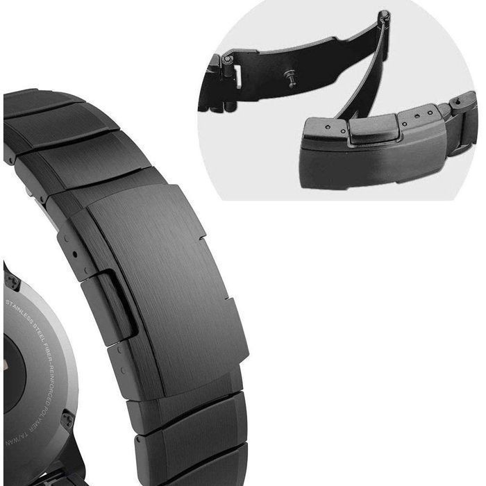 Tech-Protect Steelband Garmin Fenix 5 / 6 / 6 Pro / 7 Black