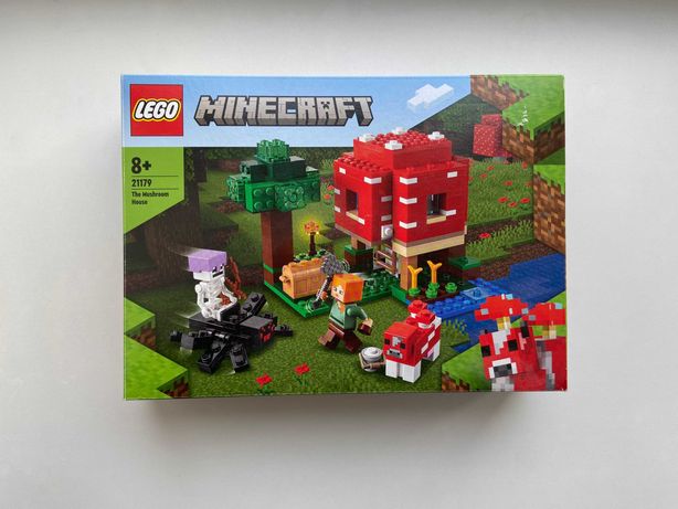 Лего Майнкрафт Lego Minecraft 21179 Грибний будинок