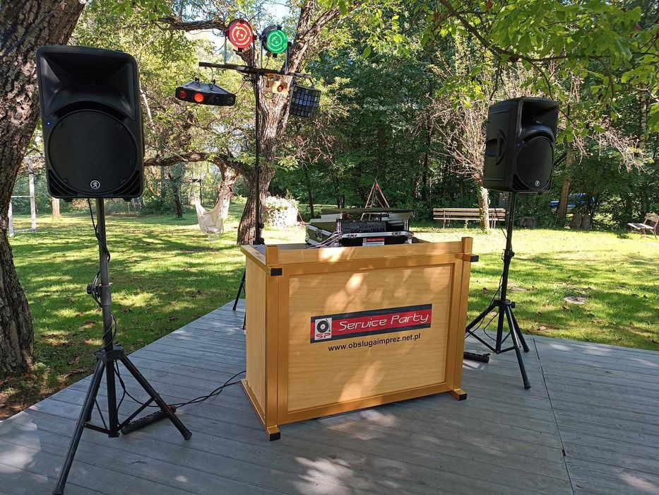 Nagłośnienie JBL 710 HK projektor światło led scena mixer mikrofon D&B