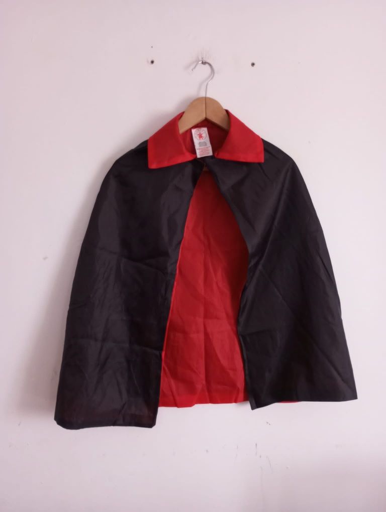Capa Vampiro Drácula Tamanho XS/S