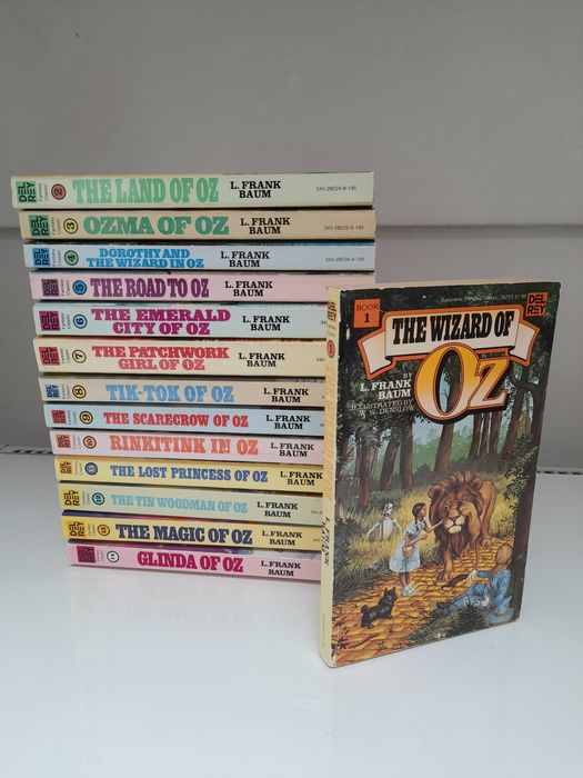 14 TOMÓW Wizard of Oz (Baum) Czarnoksiężnik z krainy Oz po angielsku
