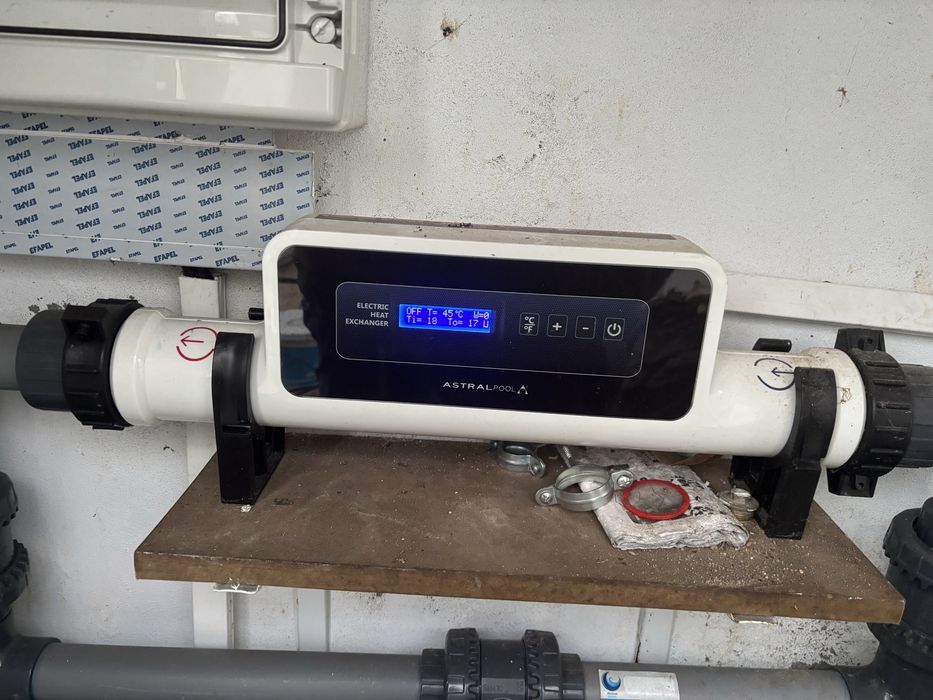 Aceito Proposta!  Sistema de aquecimento e bombas para jacuzzi.