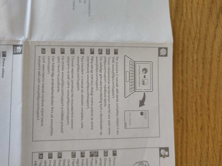 Radioodtwarzacz Philips z DAB+ nowy