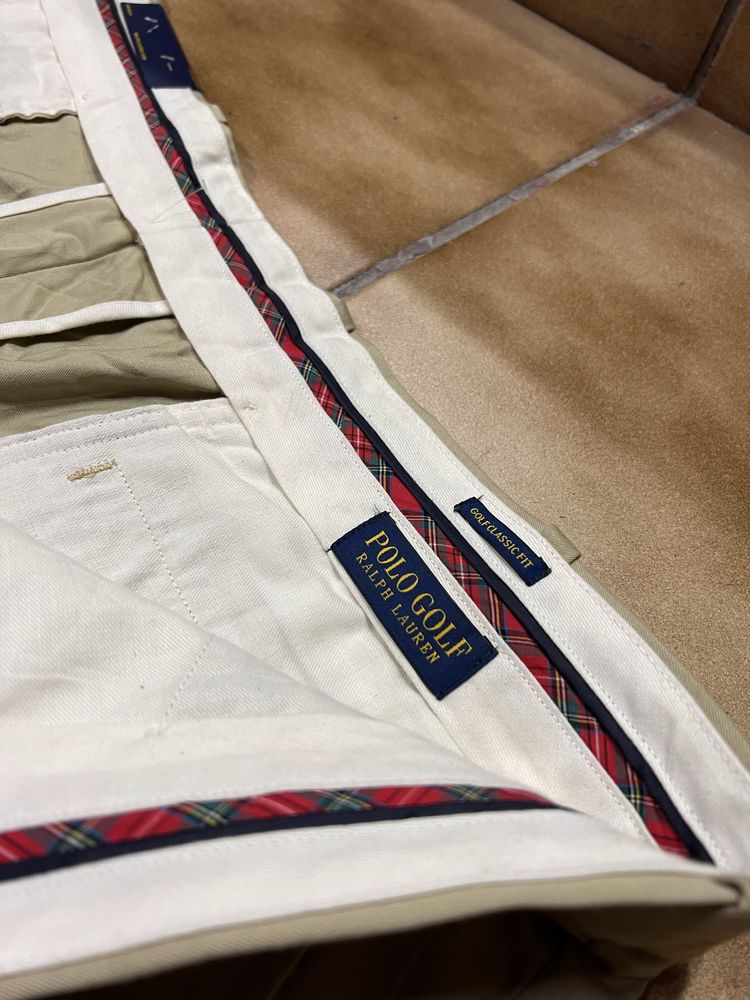 Шорти оригінал Polo Ralph Lauren нові casual класичні чоловічі 42 беж