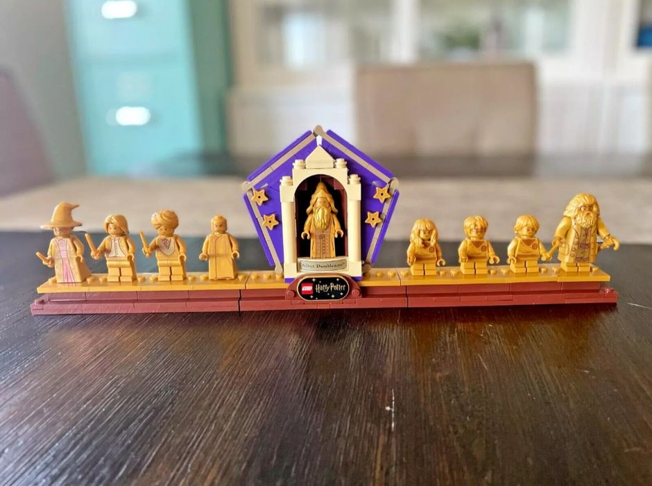 Lego harry Potter 20th dourados completo