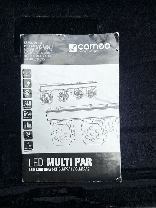 Zestaw oświetleniowy 4 z par LED kompletny