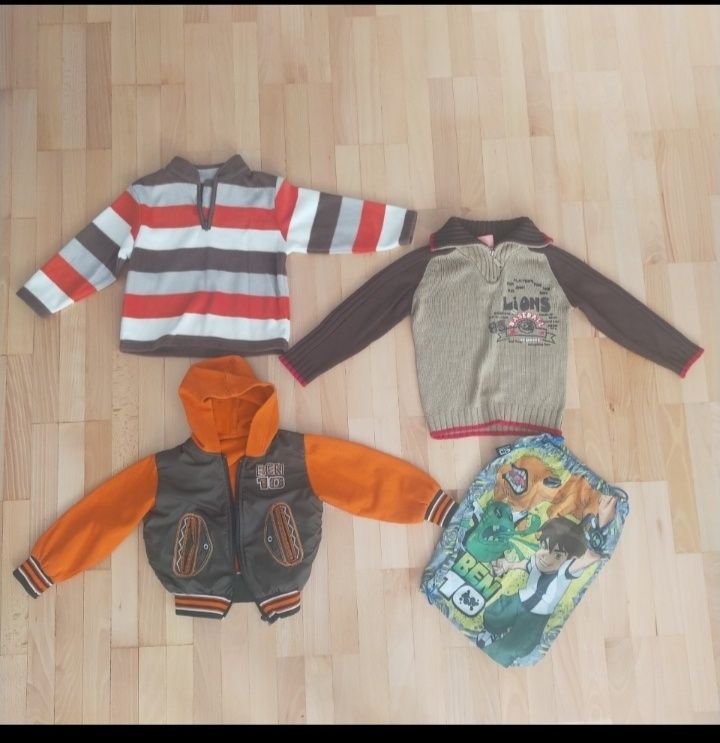 Bluzy kurtka dla chłopca rozmiar 98/104