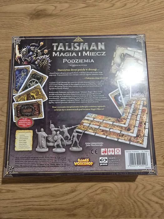Gra planszowa Talisman: Magia i Miecz Podziemia nowa FOLIA