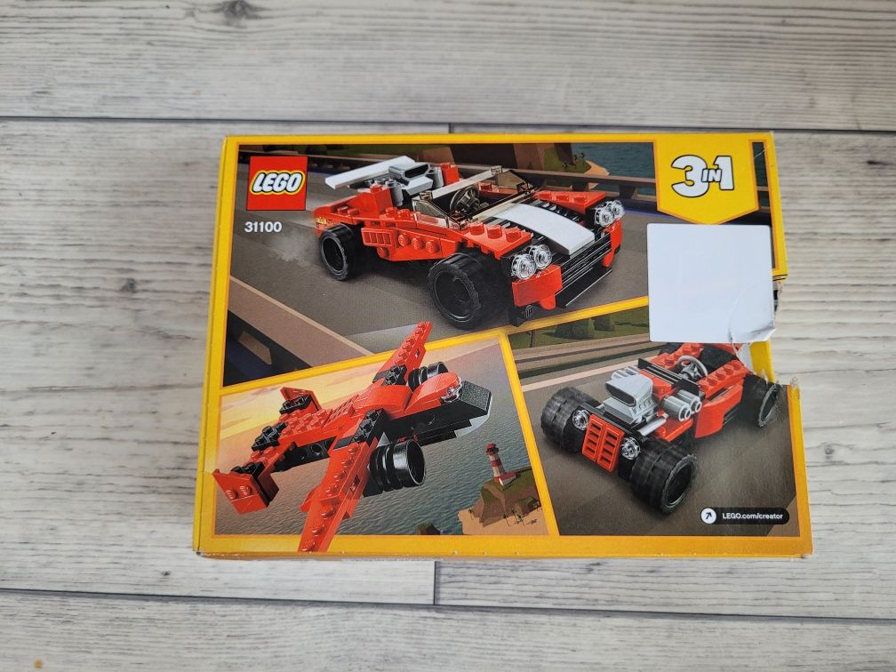 Lego creator klocki samochód sportowy 3w1