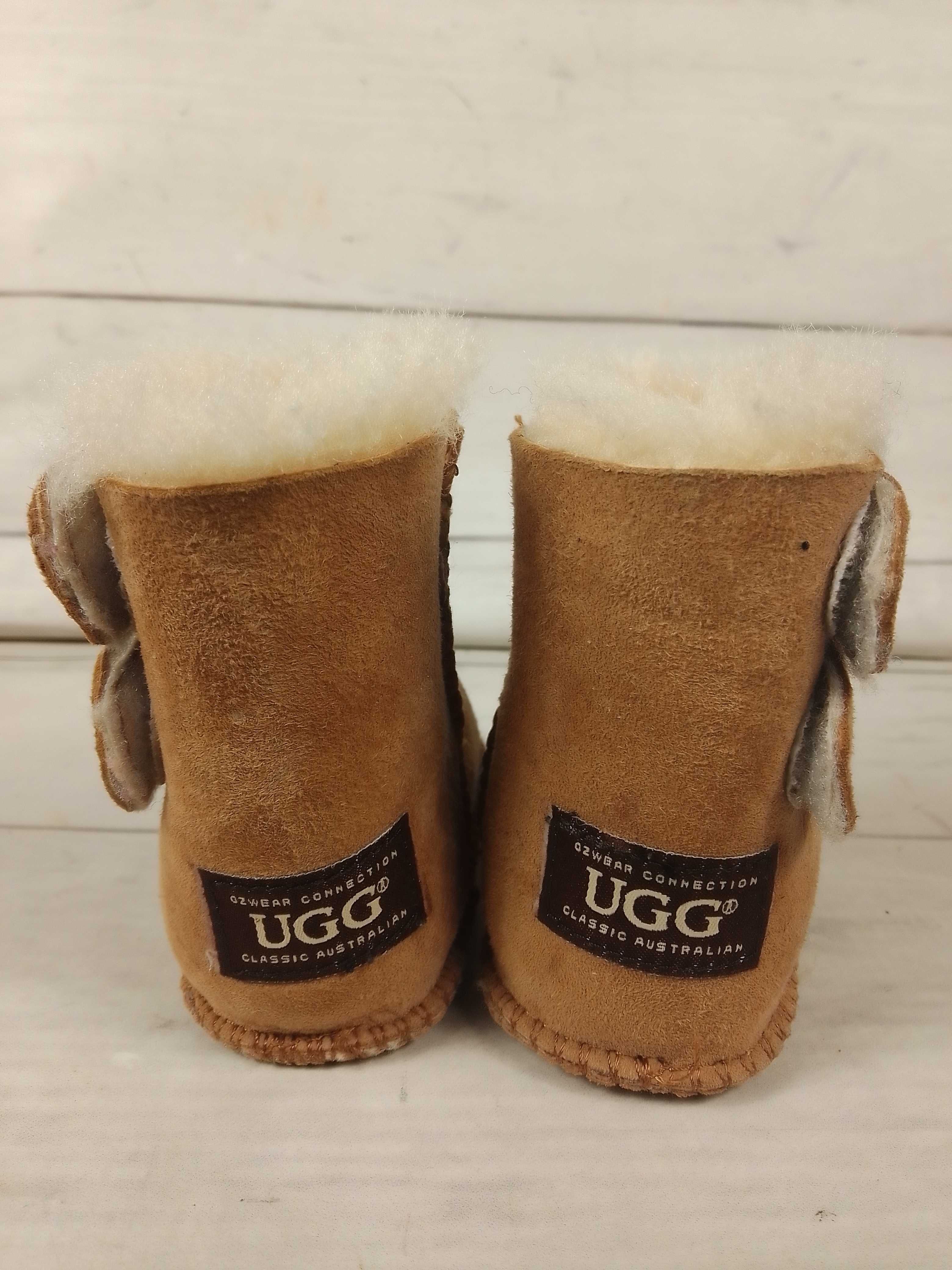 UGG Clasicss Australian wełniane mukluki dla bobasa