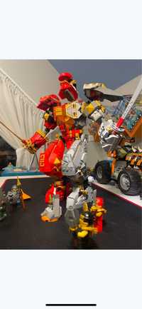 LEGO Ninjago 71720 Mech Z Ognia I Kamienia