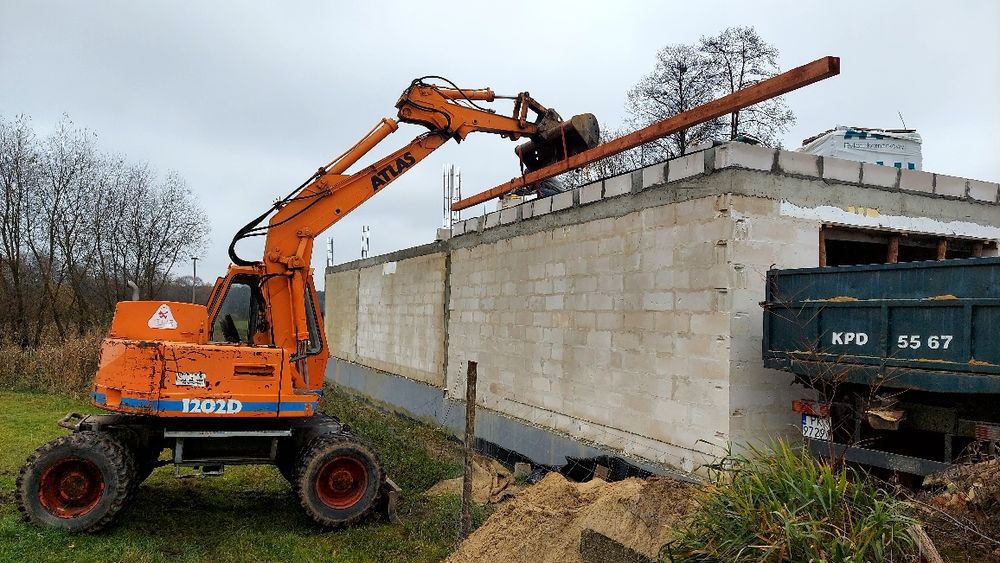 Koparka kołowa Atlas faktura 23% Moje Cacko Sprawna POLECAM