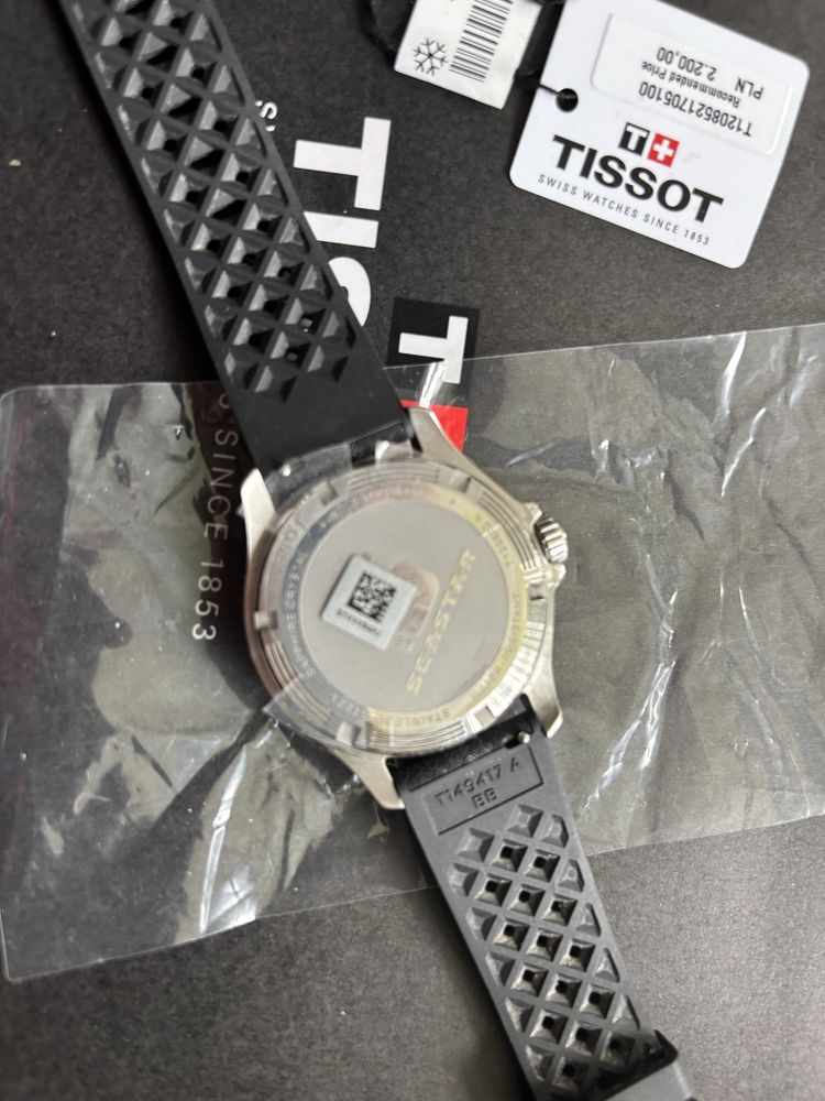 Zegarek TISSOT SEASTAR 1000 quartz  GMT nowy