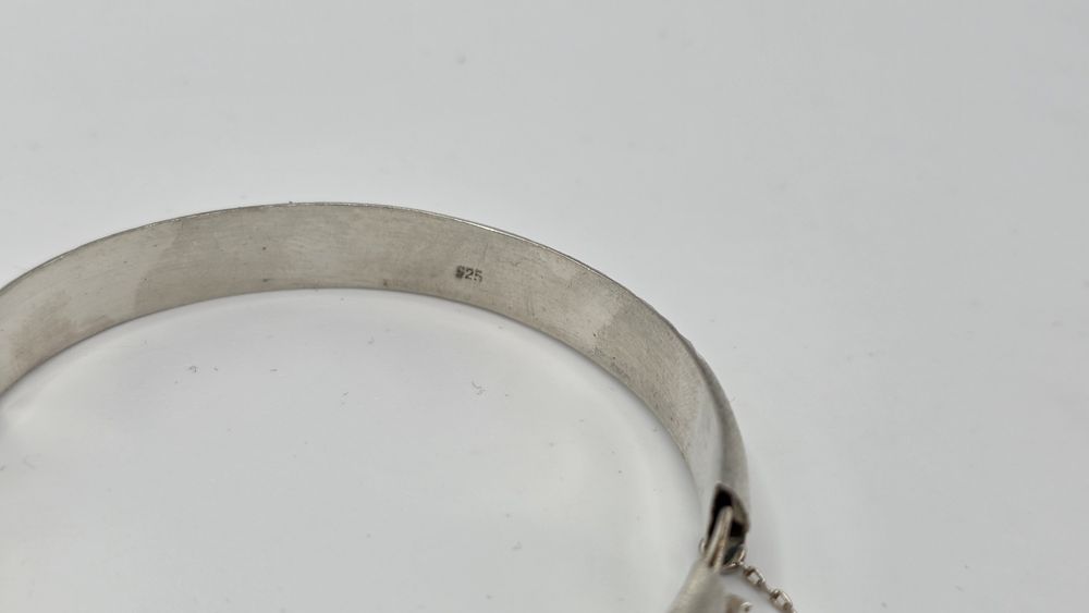 Srebrna Bransoletka Srebro Próba 925 Biżuteria Używana