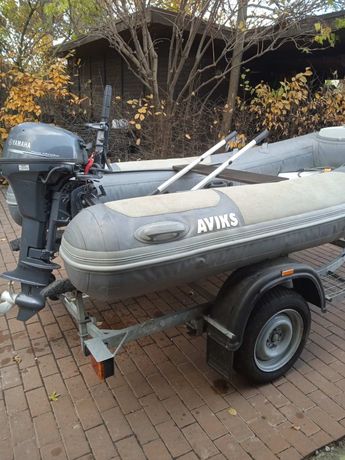 Човен RIB AVIKS лодка катер 3.0м+ мотор Yamaha F9.9 4 такти