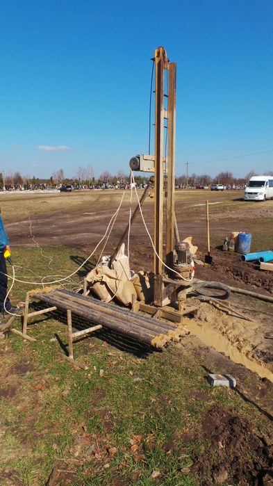 Буріння свердловин на воду Українка під ключ. Гарантія обладнання