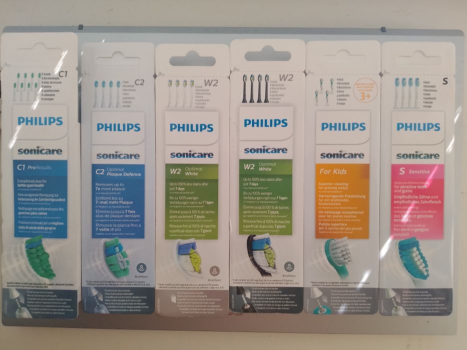 Змінні насадки Philips Sonicare S, W,I,С1,C2,3+kids, Філіпс Сонікаре,