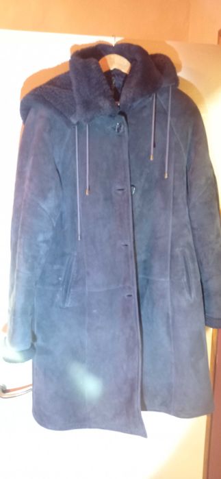 Дубленка женская длинная