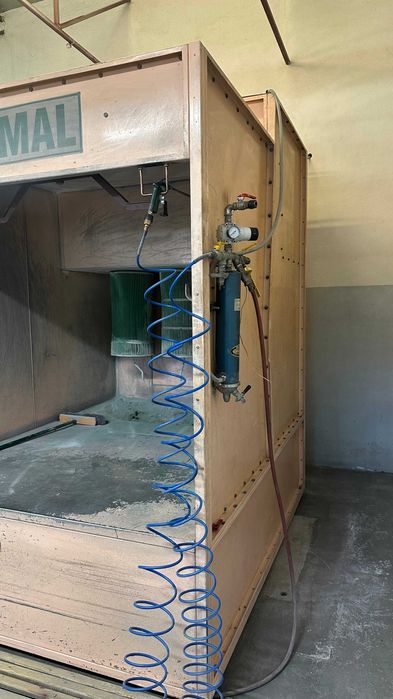 Kabina komora lakiernicza proszkowa EKOMAL