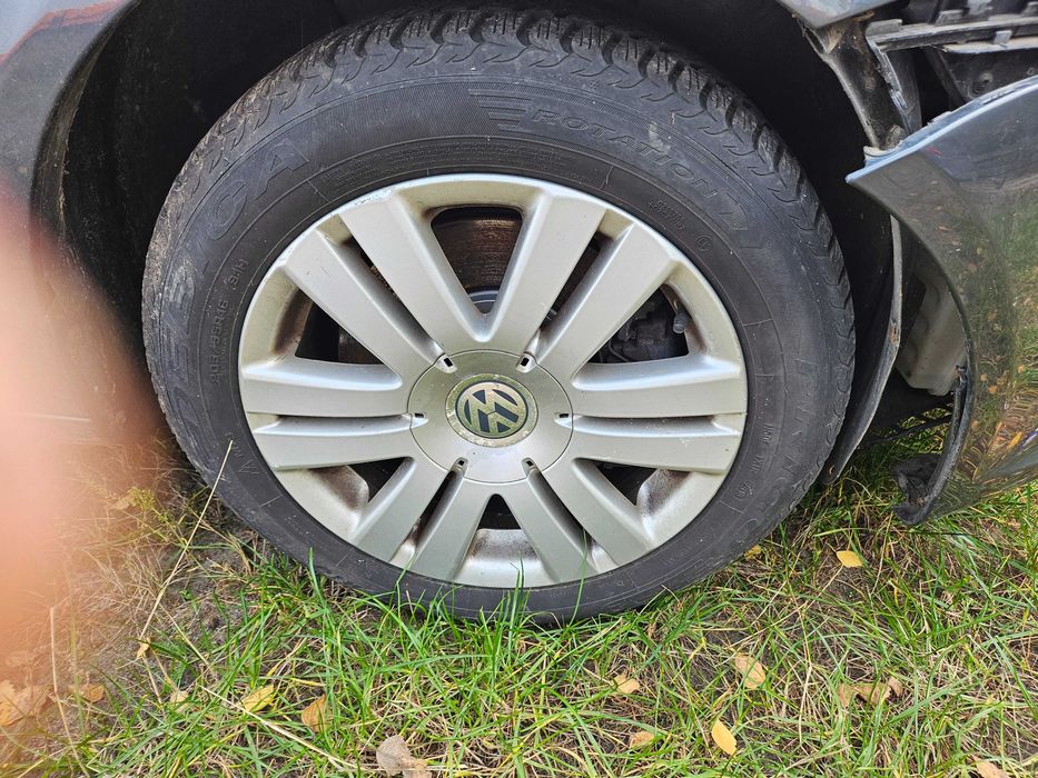 Vw eos golf V felgi aluminiowe opony zimowe 205/55/16 komplet koła