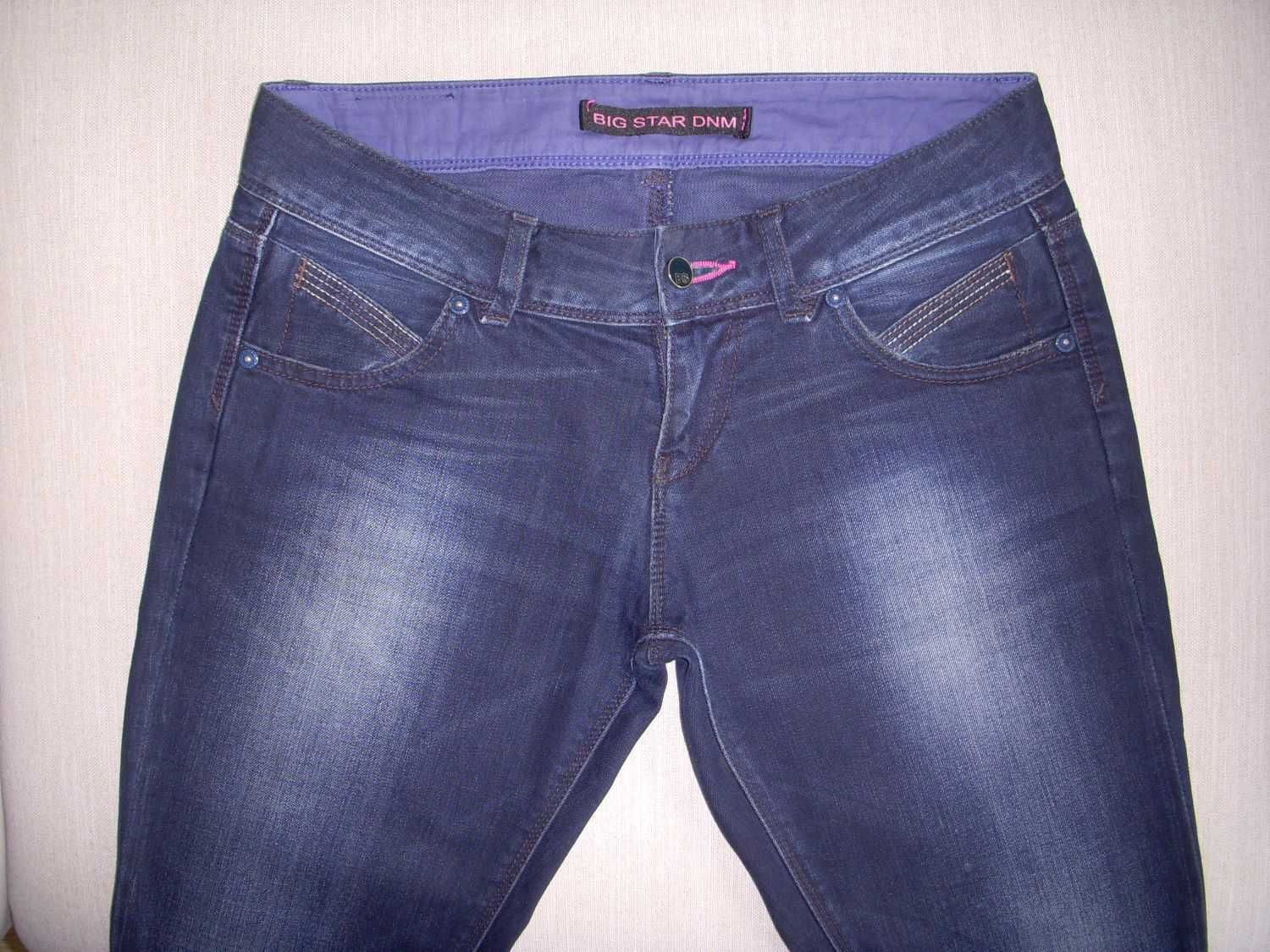 Spodnie jeansowe Big Star rurki biodrówki model Karen rozm.38/M