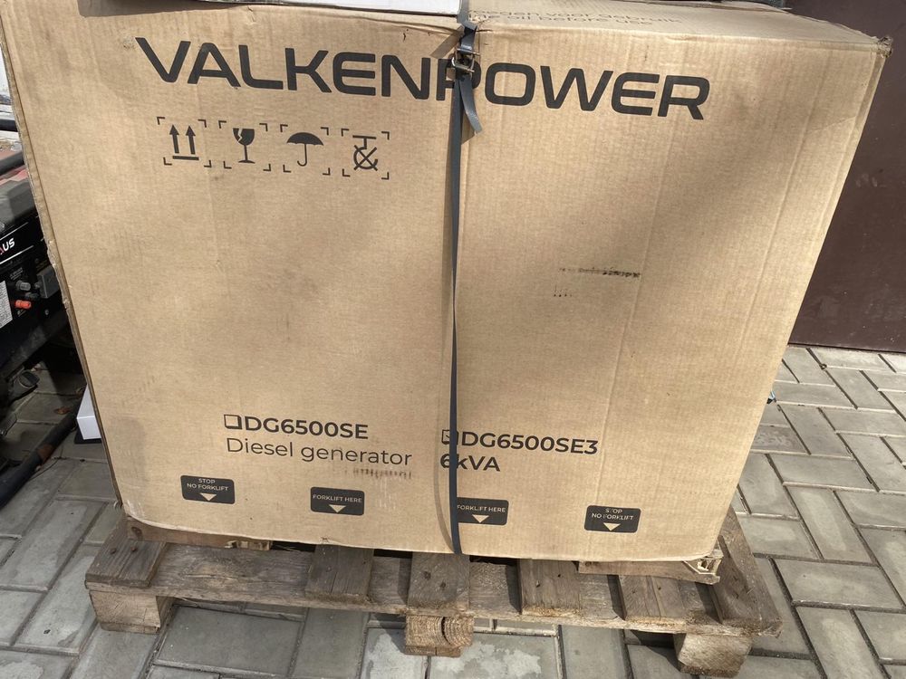 Дизель генератор valkenpower dg6500se