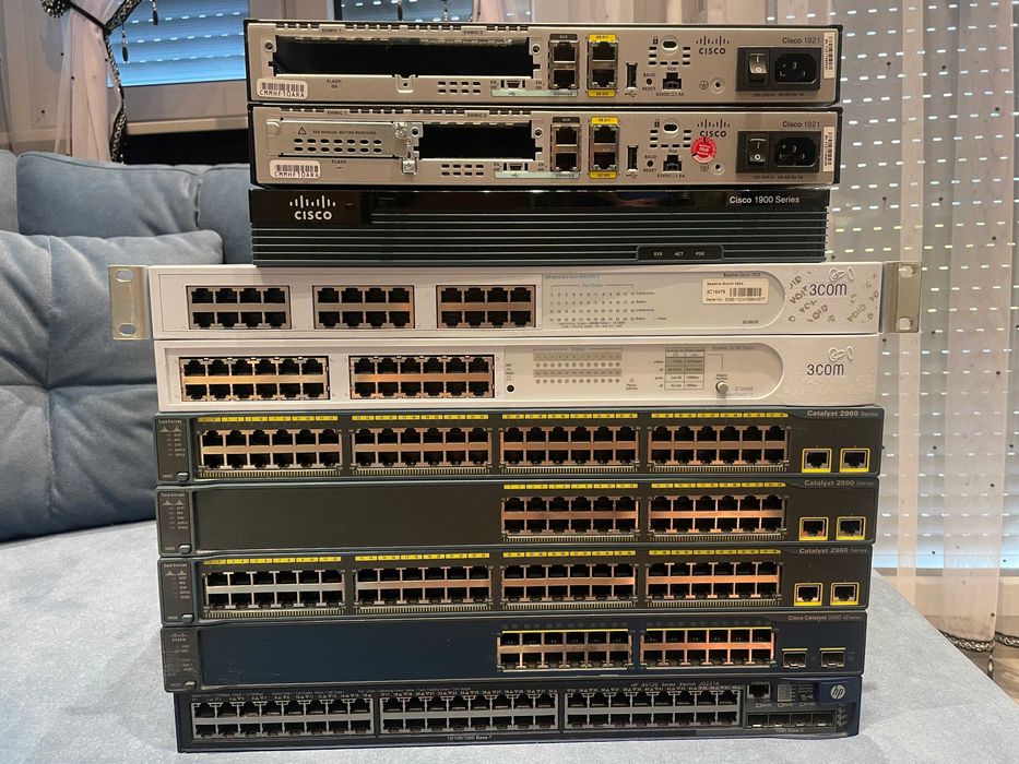 Sprzęt do labowania i nauki sieci - CCNA Lab