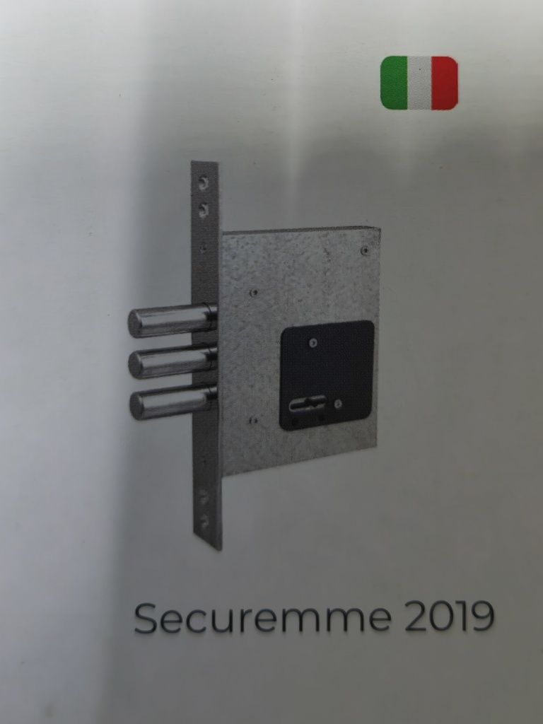 Двери краб Италия замки Securemme с патиной