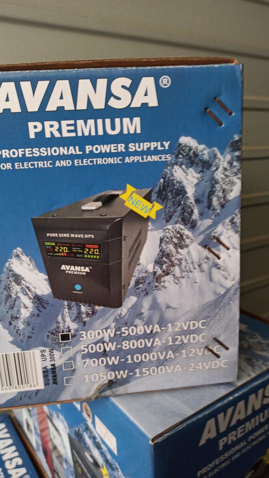 Упс (Інвертор) Перетворювач напруги 500w-700va 12-220