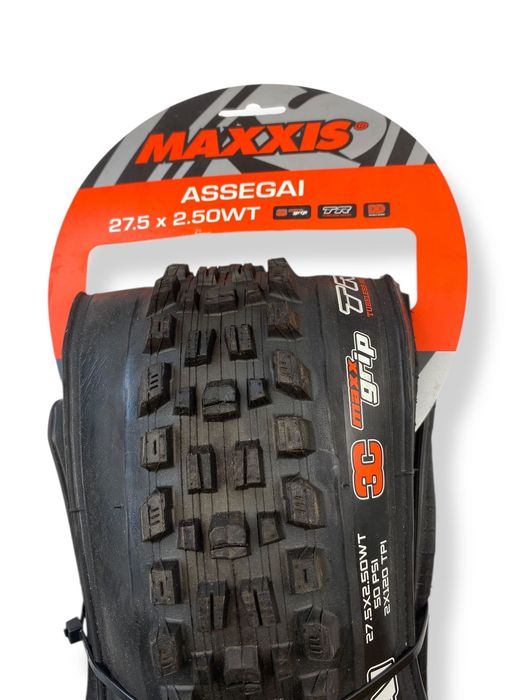 Opona rowerowa MAXXIS Assegai 27.5x2.5WT, 3C, TR, DD/ nowa FV /022-243