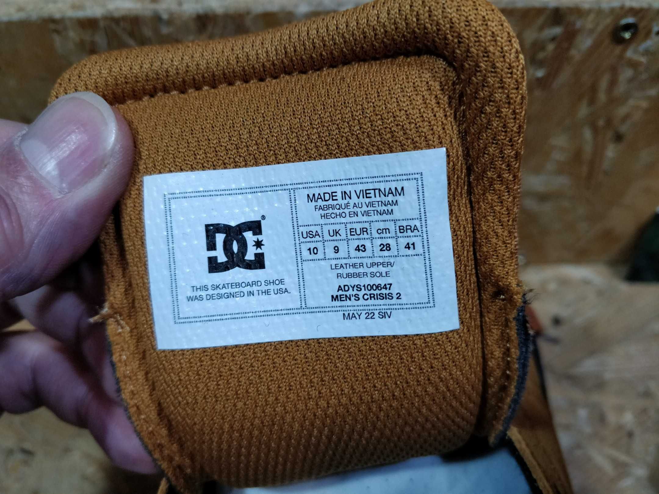 Кросівки DC Shoes Crisis кроссовки скейтери Нові Оригінал кеди 43 46