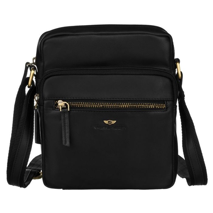 skórzana torebka męska listonoszka na pasku - peterson