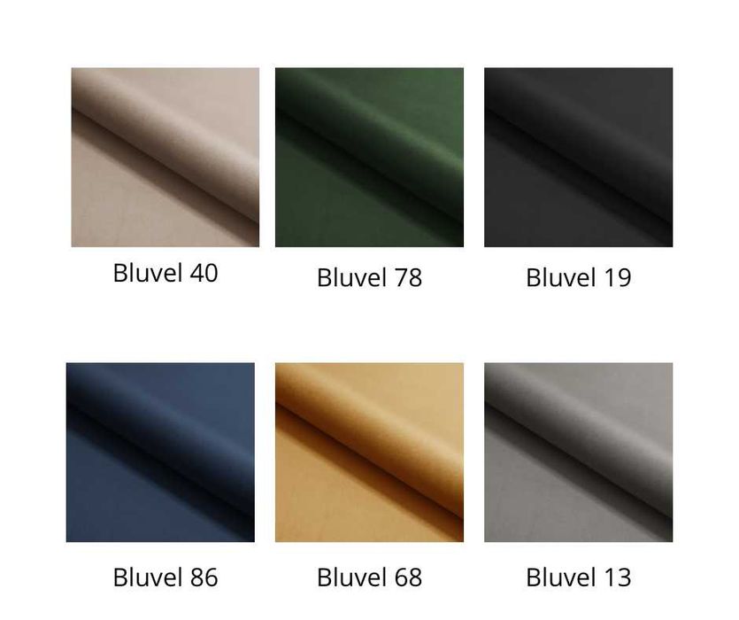 welurowa kanapa Kopenhaga z funkcją spania Dl