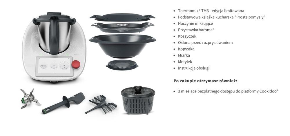 Thermomix TM6 Rudolf Edition nowy z plomba , mega okazja Bielsko-Biala