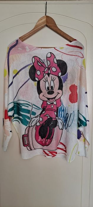 sweter miki ażurowy