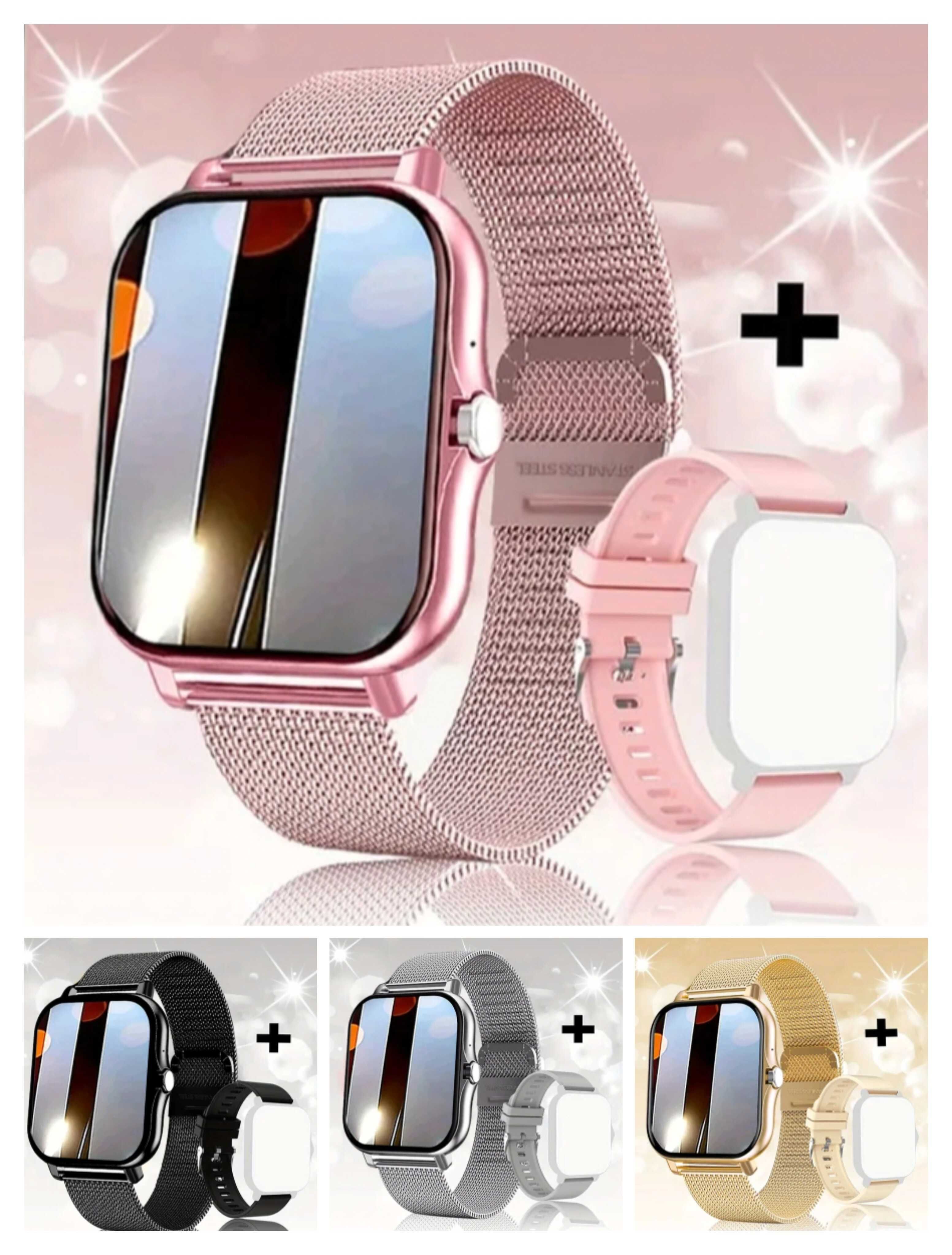 Smartwatch com bracelete extra