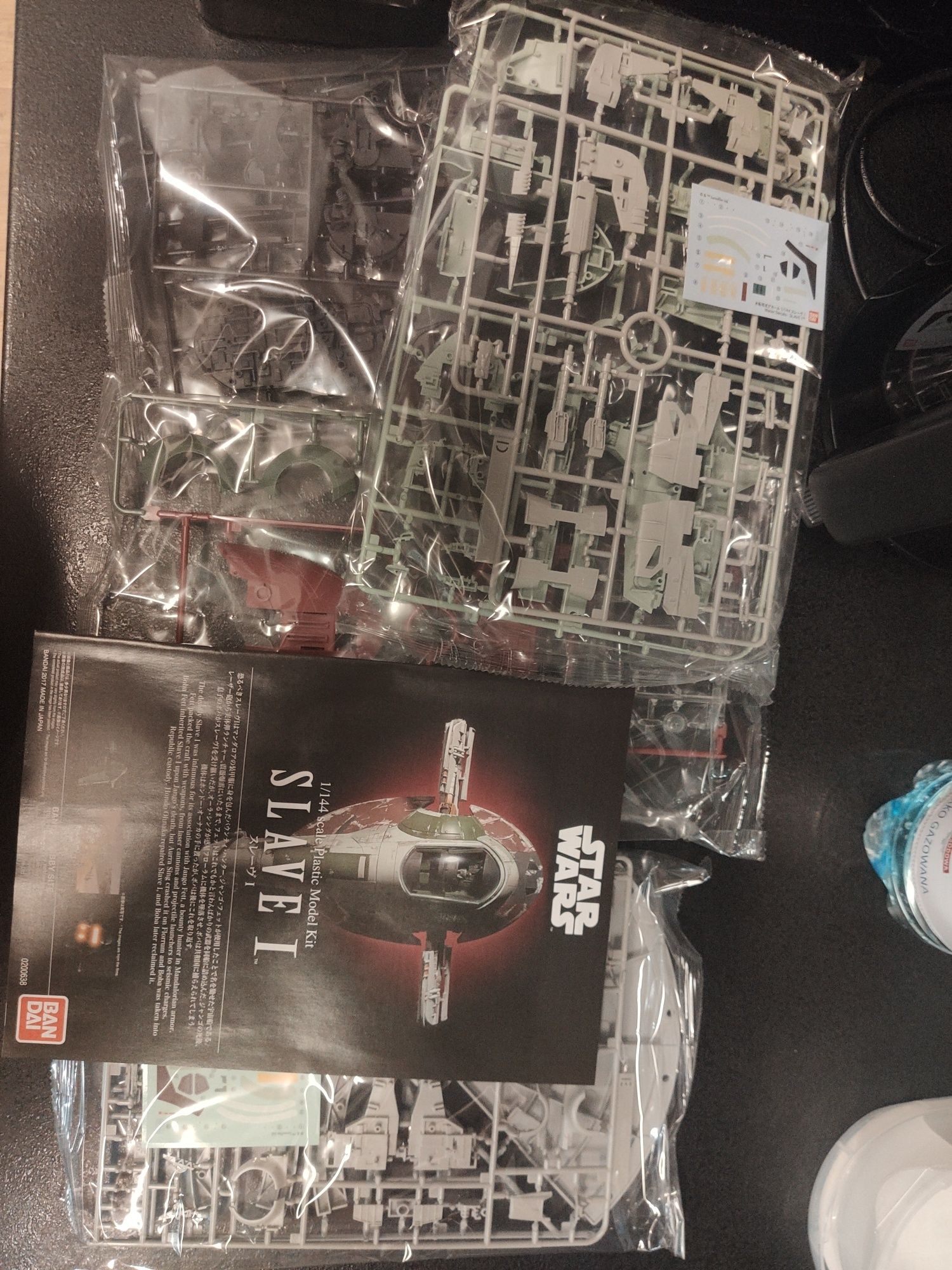 slave 1 star wars bandai model do sklejania nowy