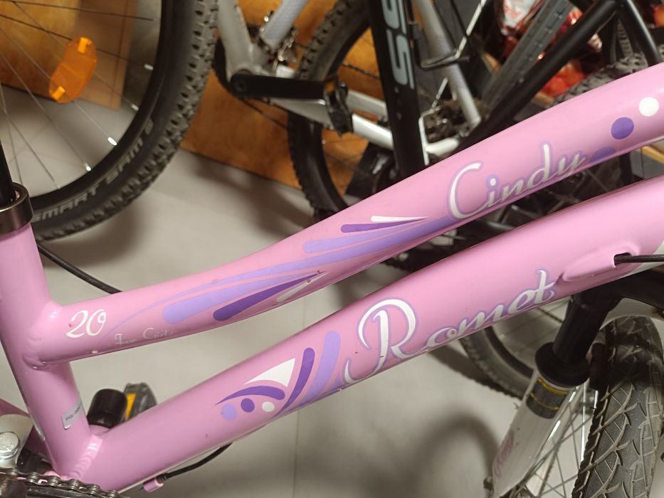 Rower Romet Cindy 20 cali różowy