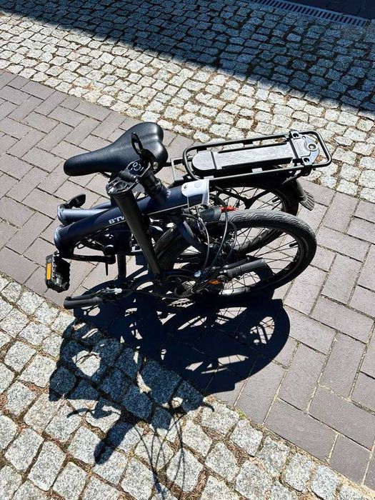 Rower składany Btwin Tilt 500 + dedykowany bagażnik