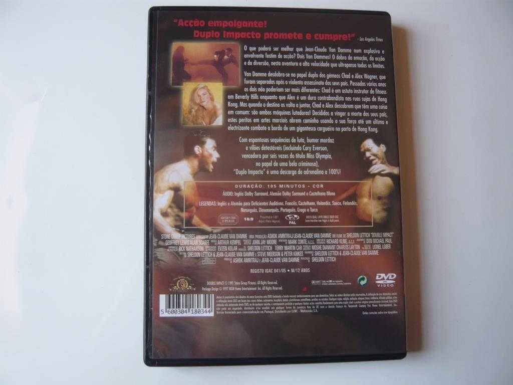 Filme DVD "Duplo impacto"- Van Damme