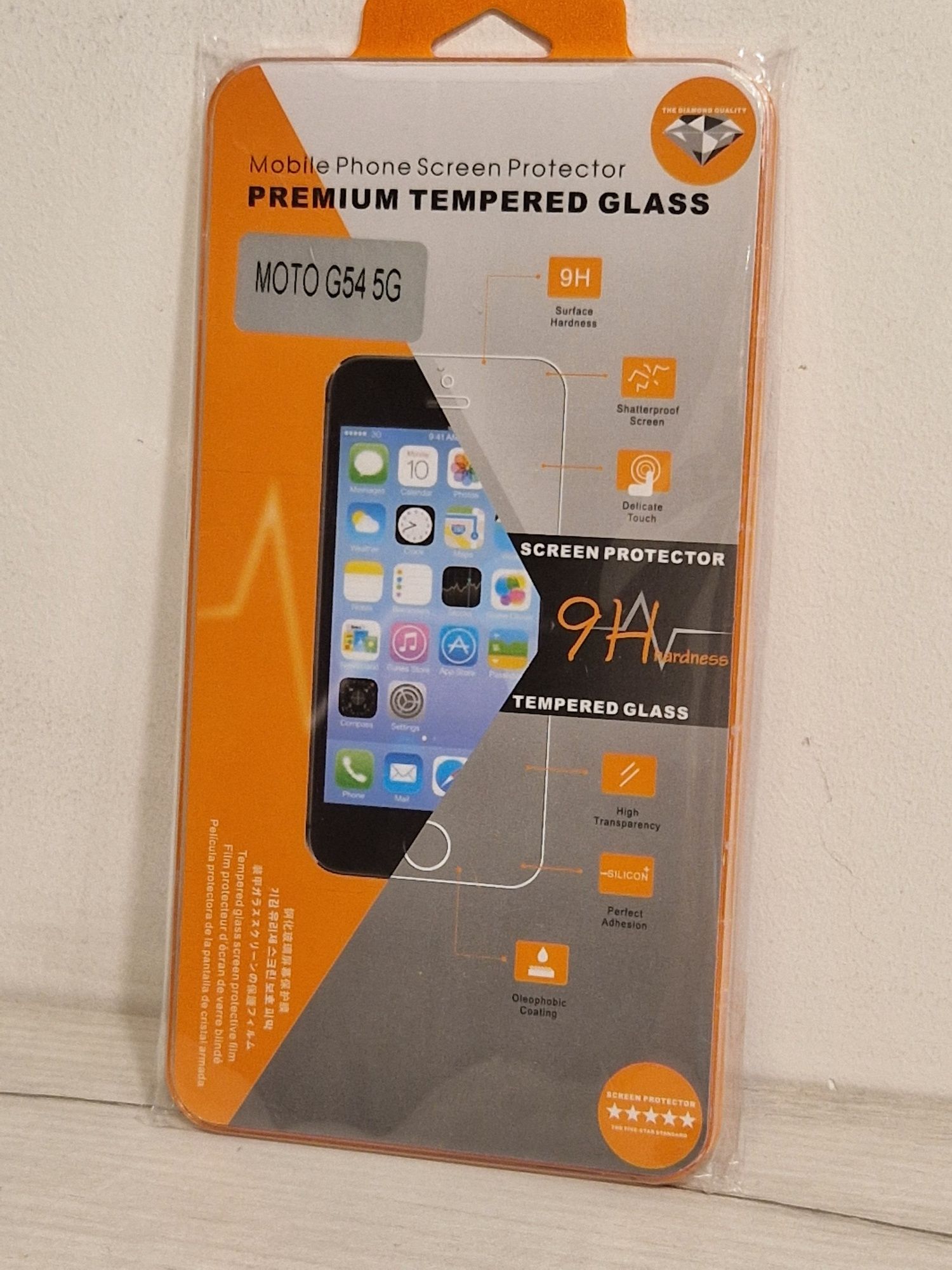 Hartowane szkło Orange do MOTOROLA Moto G54 5G ( dostępne 50szt )