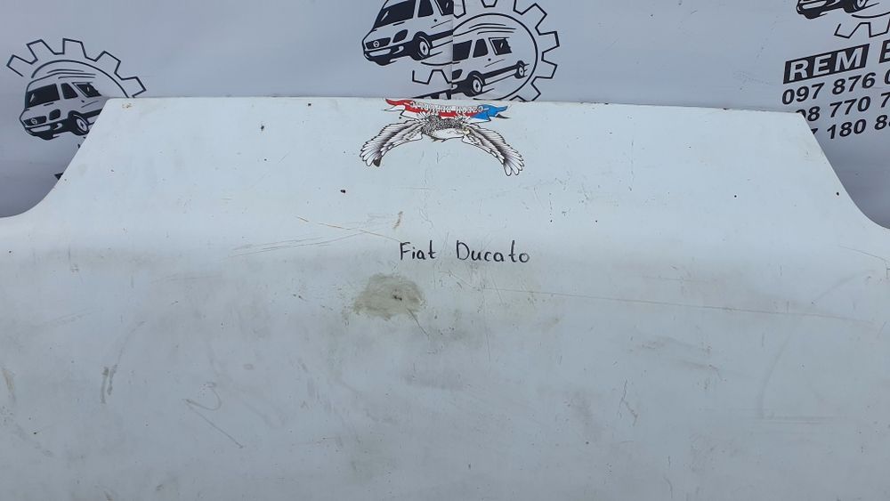 Капот Fiat Ducato 1994-2006, фіат дукато білий