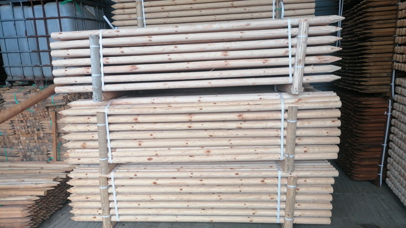 Paliki do Drzewek palisada fi. 7x250cm
