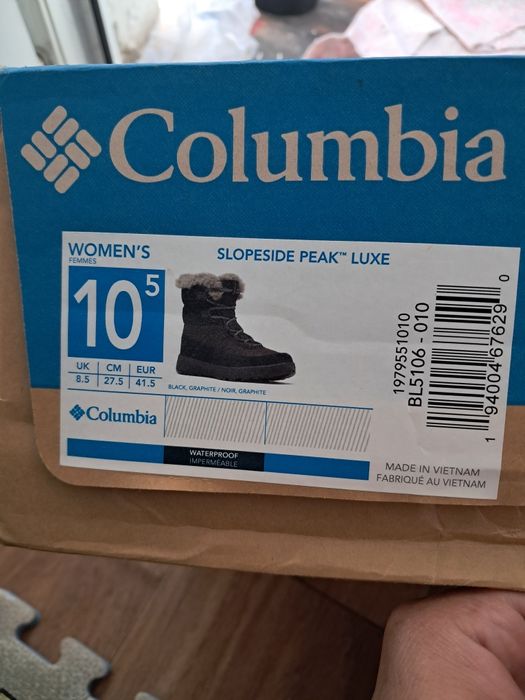 Ботинки зимние Columbia,сапоги