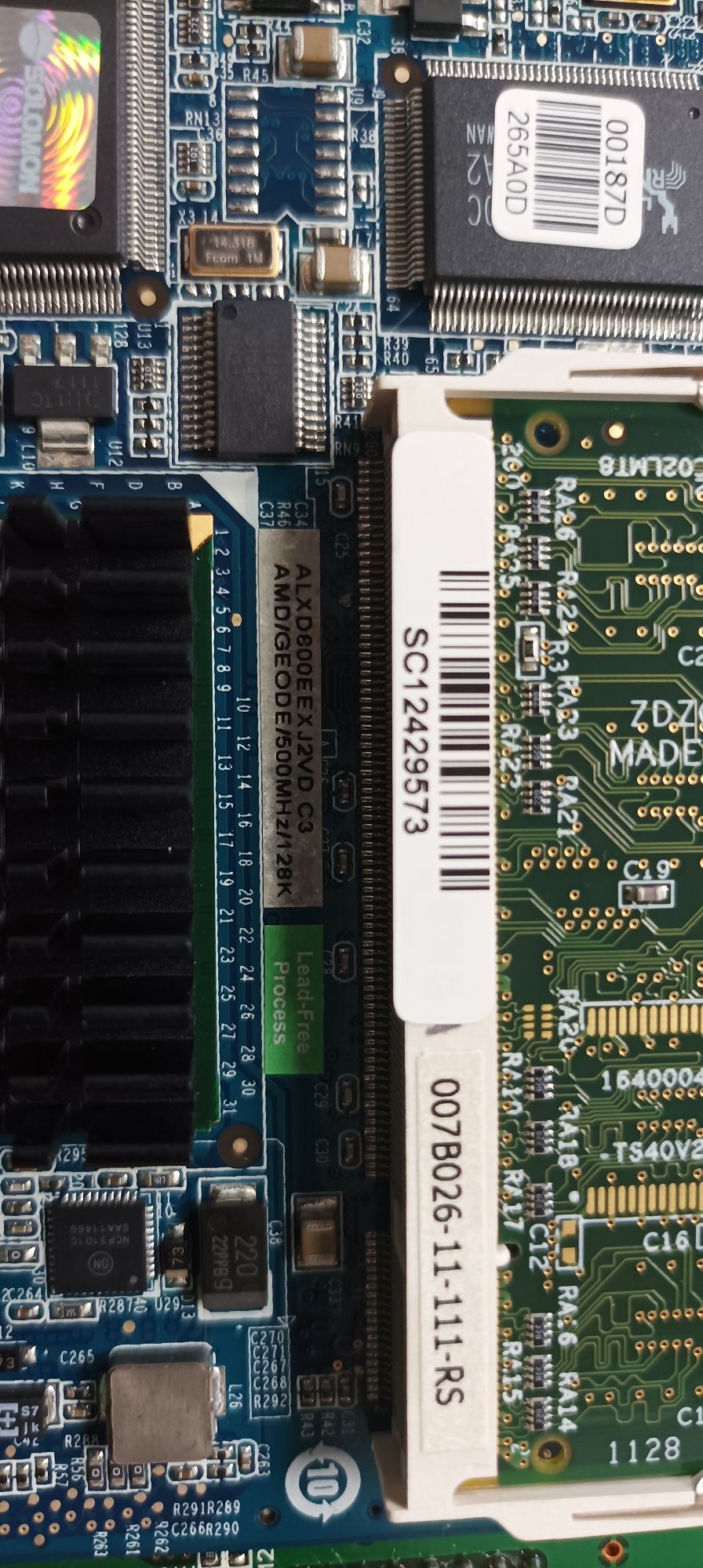 Mikro komputer IEM-LX-800-R11 rev: 1.1