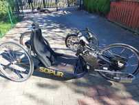 handbike sopur,  Quickie, sunrise medical,  elektryczny
