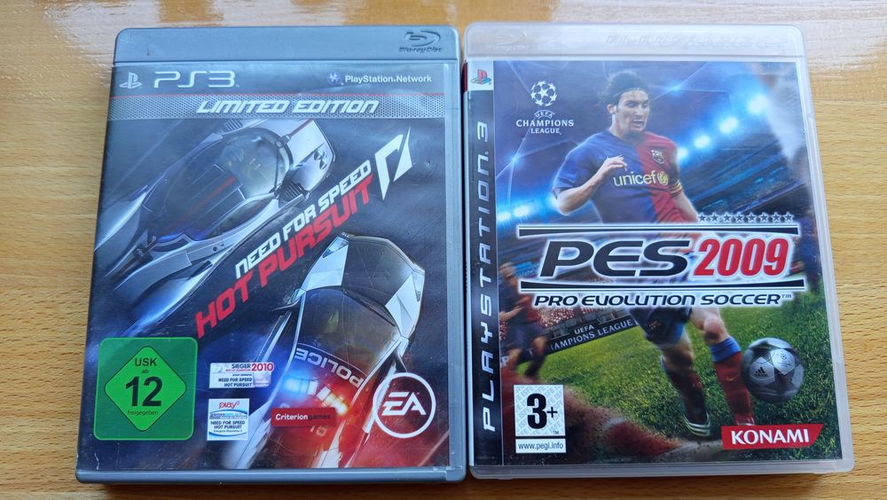 Need For Speed - Hot Pursuit oraz PES 2009