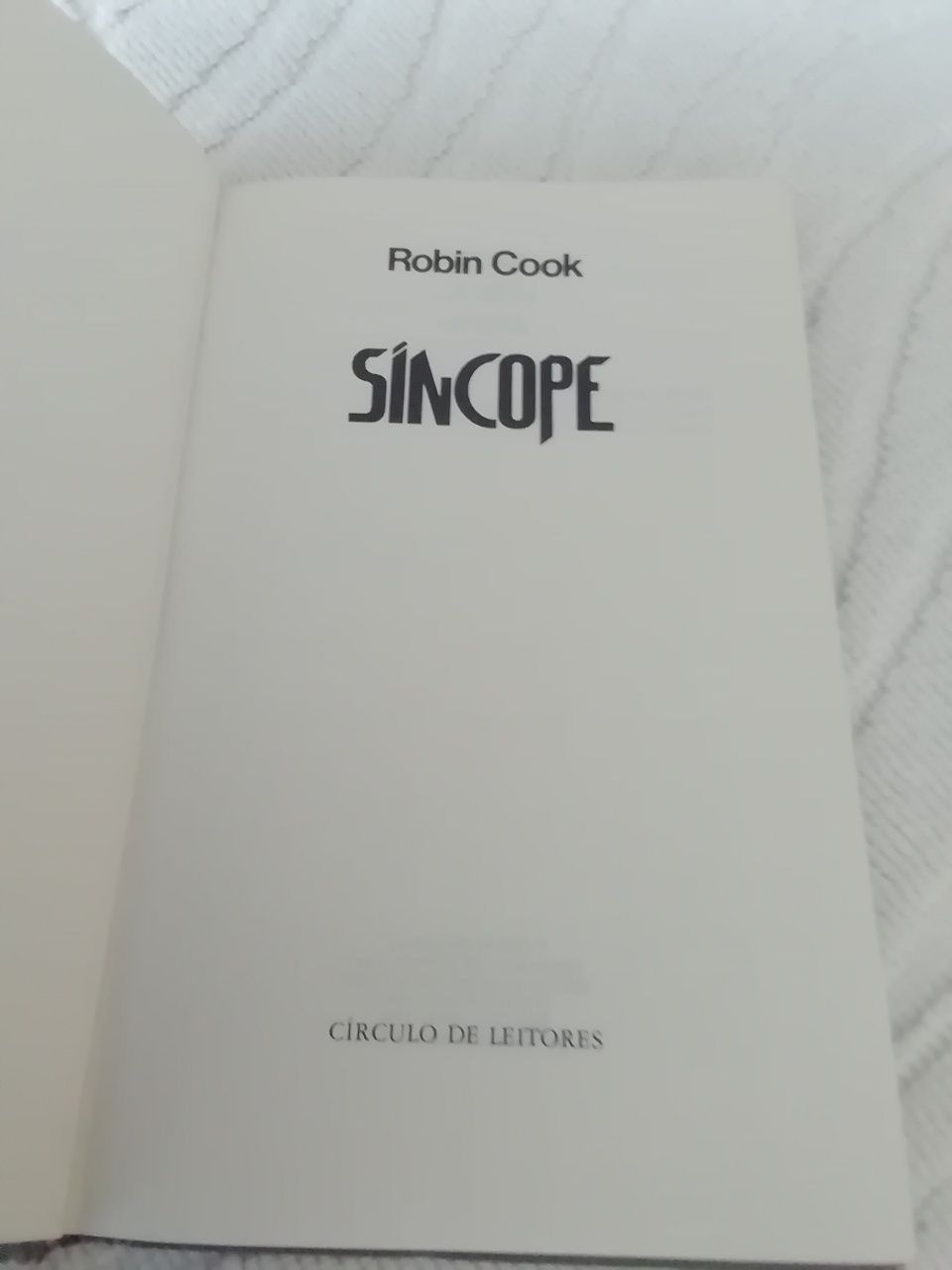 Síncope de Robin Cook, usado