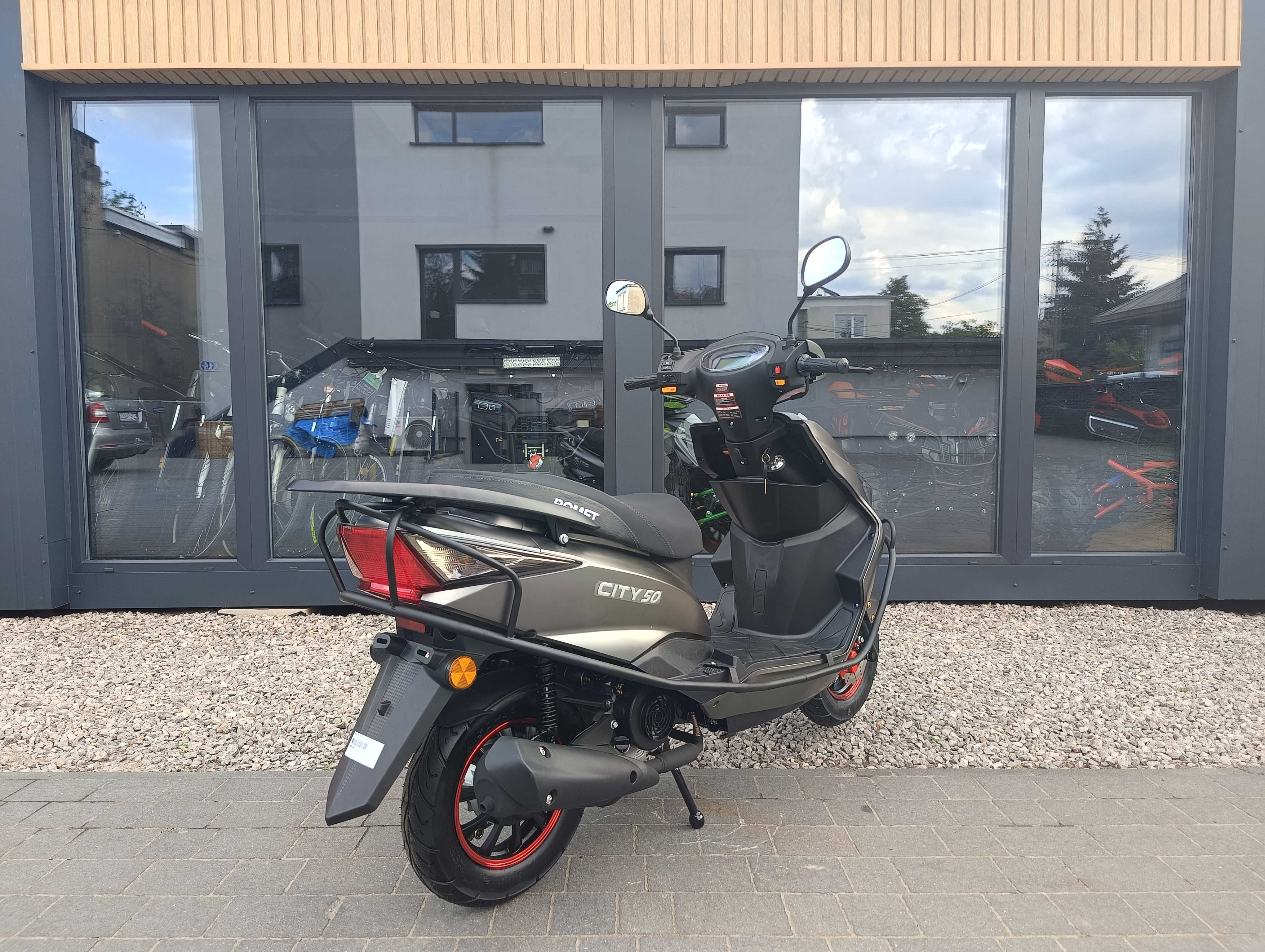 Skuter 50 Romet City 50 Nowy skuter Romet Łódź Zgierz Skutery Łódź