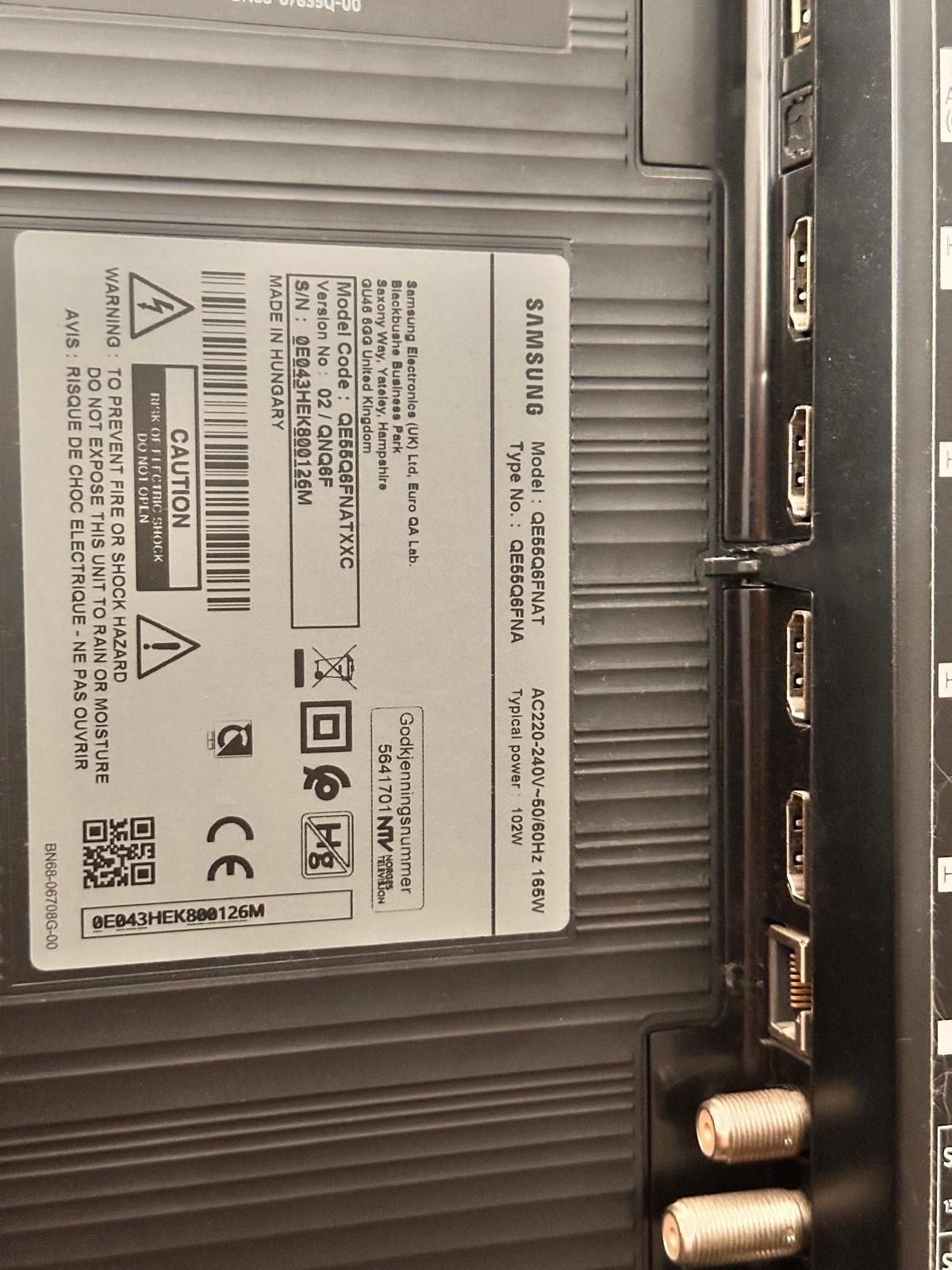 TV Samsung qled q6